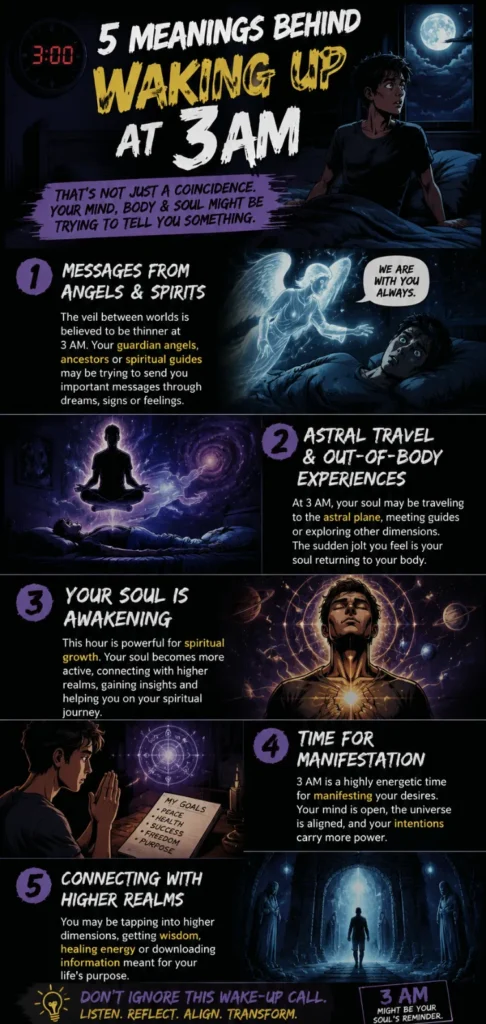 Why Do I Keep Waking Up at 3 AM Every Night? Hidden Spiritual Reasons Revealed 3 Waking Up at 3 AM Every Night 5 Powerful Spiritual Signs You Should Never Ignore