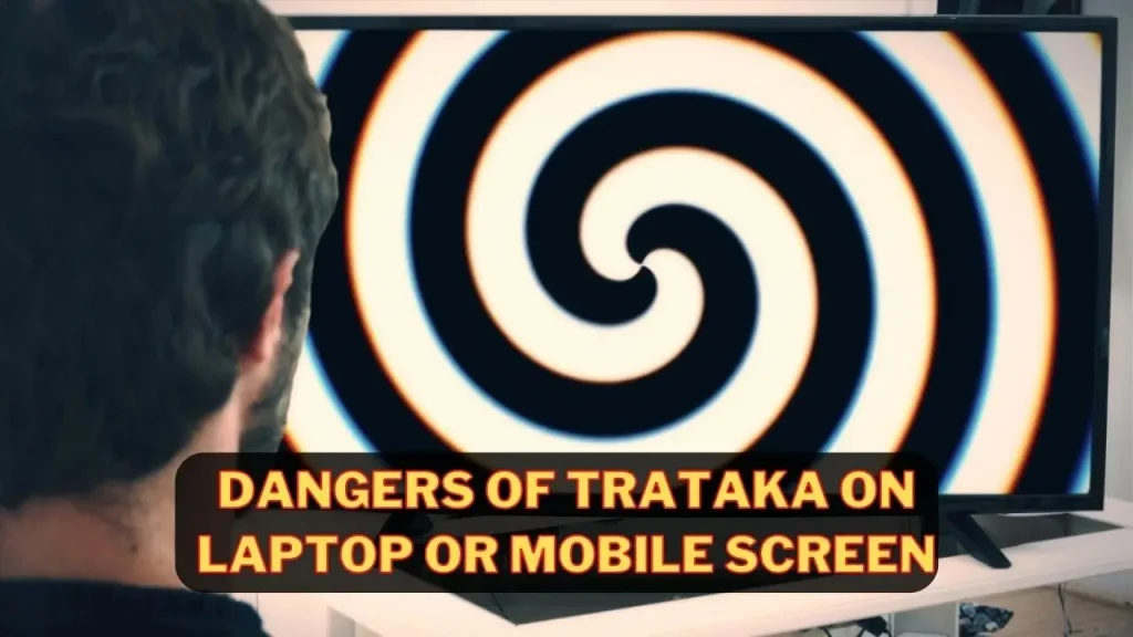 Trataka on Laptop or Mobile Screen