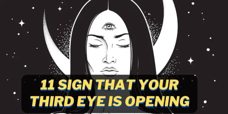 Third eye awakening visual exercise