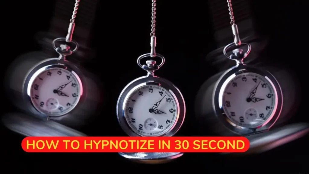 What is Instant induction or hypnotic induction