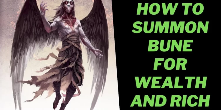 Bune Summoning Ritual Guide for wealth