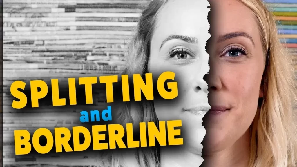 What is splitting borderline personality disorder?