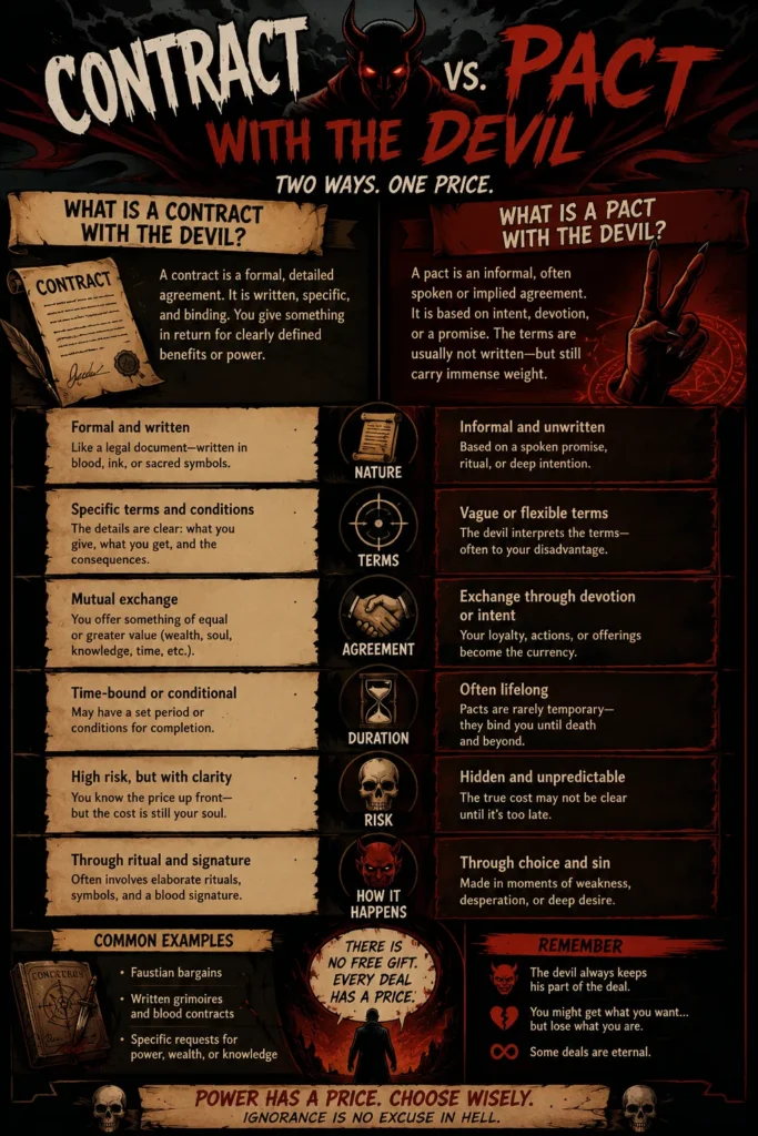 how to make a deal with devil