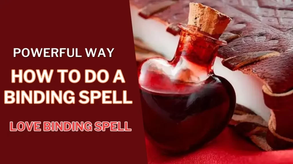 how to do a binding spell