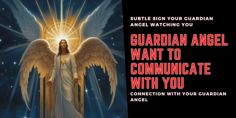 signs your guardian angel is trying to contact you