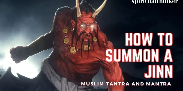 How to Summon A Jinn and Bind Them for Hidden Treasure and Impossible Task Muslim Tantra Remedies 1 How Muslim jinn calling mantra works