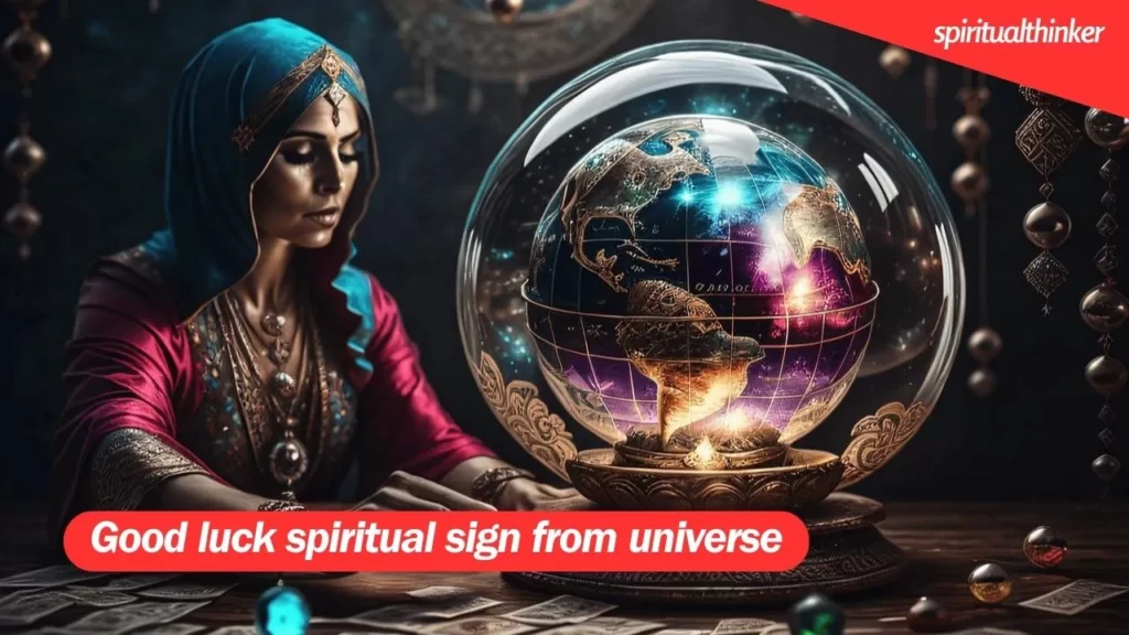 Spiritual signs of good luck from universe