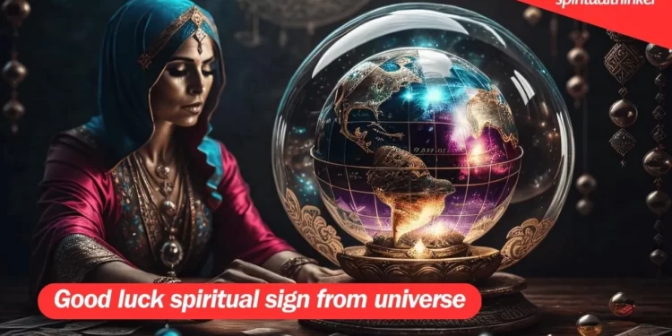 Spiritual signs of good luck from universe