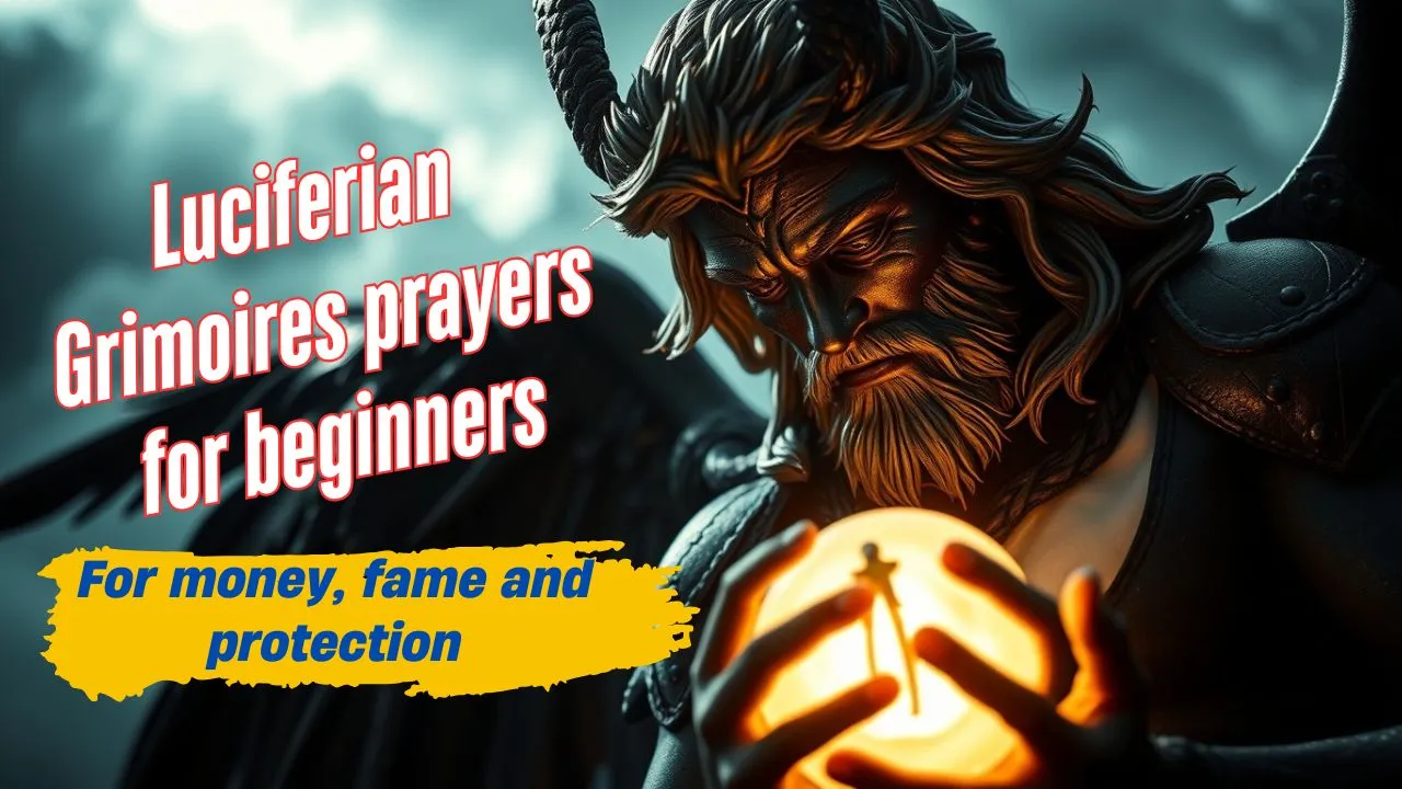 powerful Luciferian Grimoires prayers for beginners