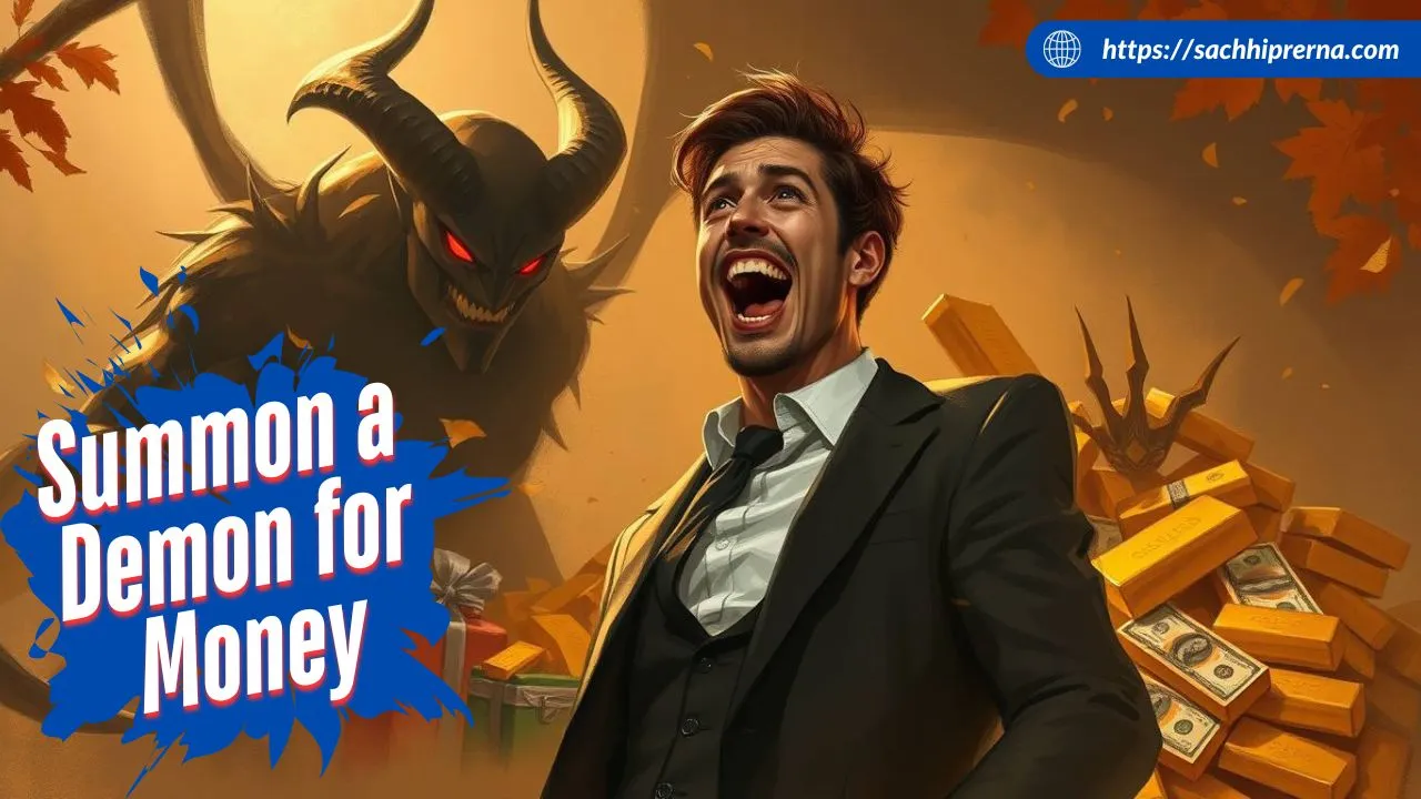 how to summon a demon for money