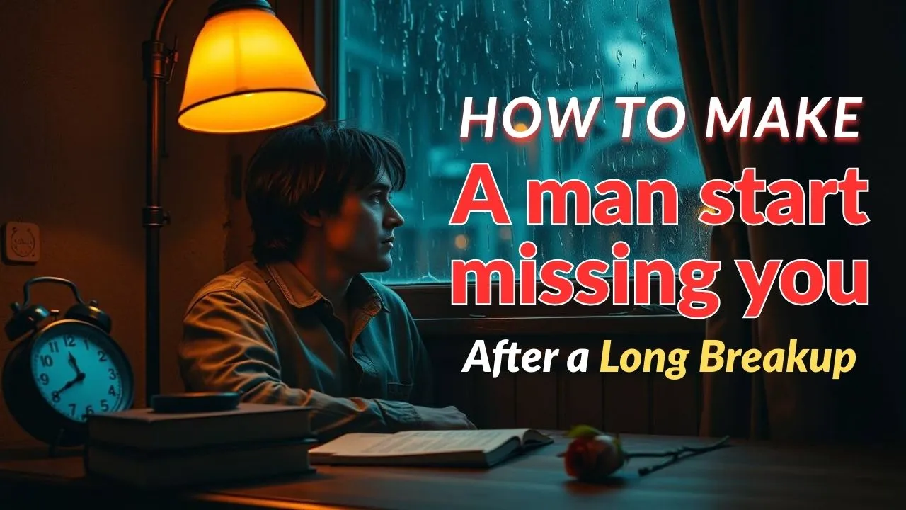 how to make a man miss you
