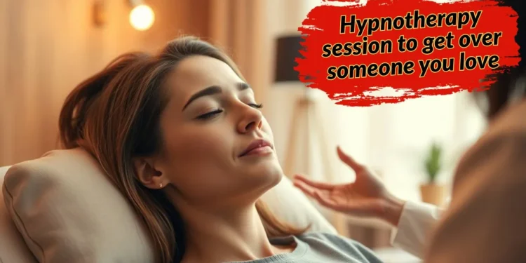 Self Hypnosis to Get Over Someone you love