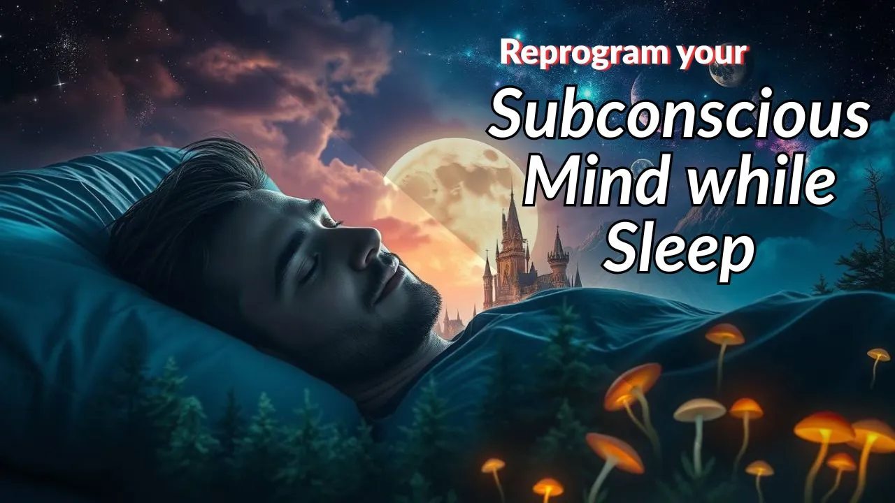 Reprogram your subconscious mind while you sleep