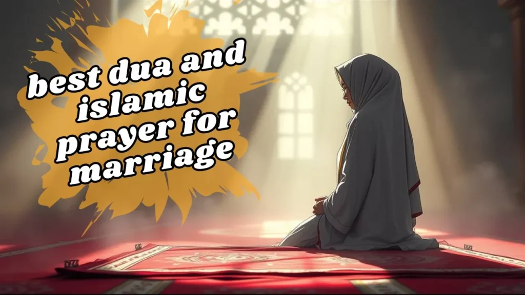 islamic dua and prayer for marriage