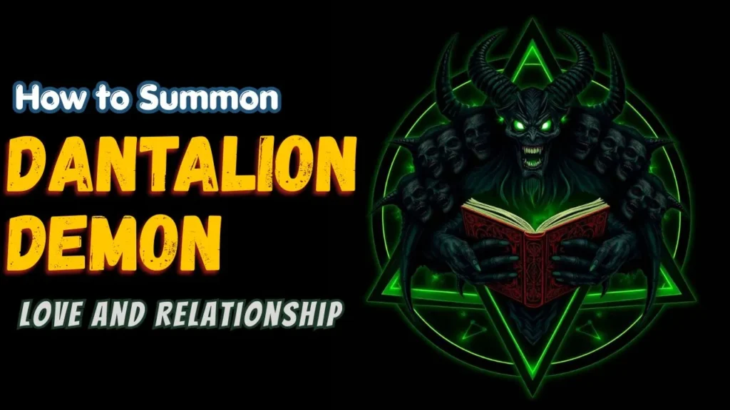Dantalion Summoning Ritual for love and relationship