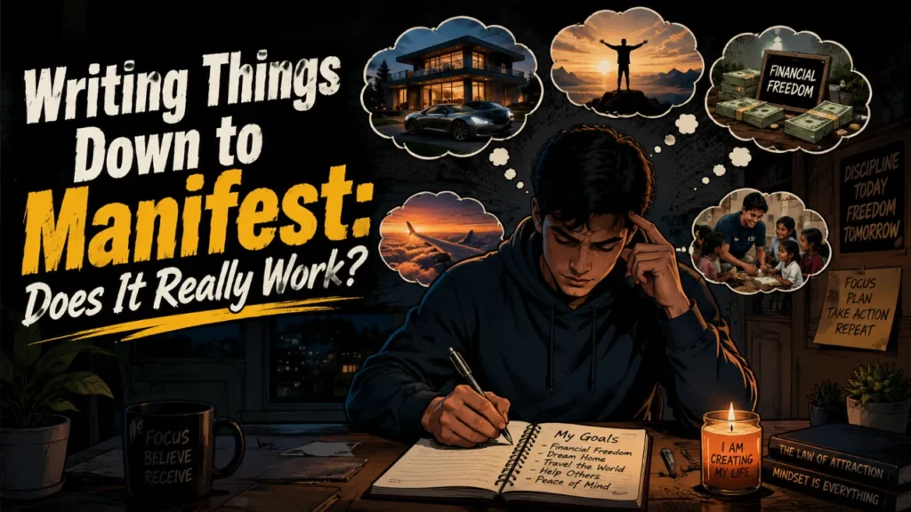 Writing Things Down to Manifest