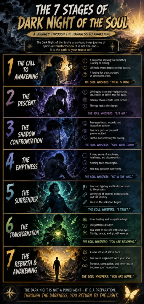 The Truth About Dark Night of the Soul Stages Nobody Tells You