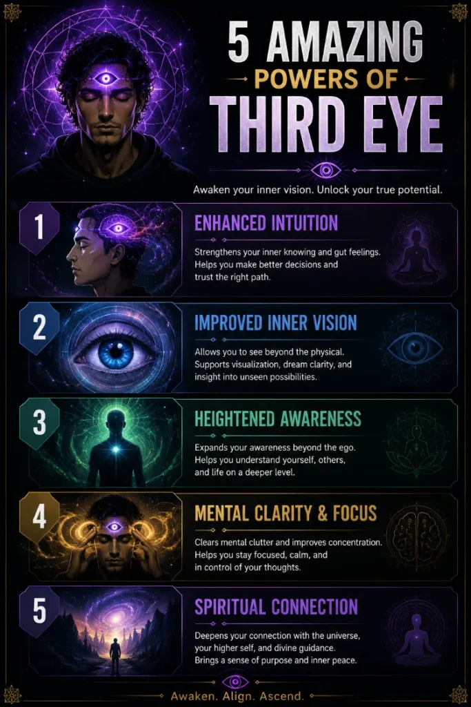 Unlocking the Third Eye 7 Hidden Powers and Spiritual Insights