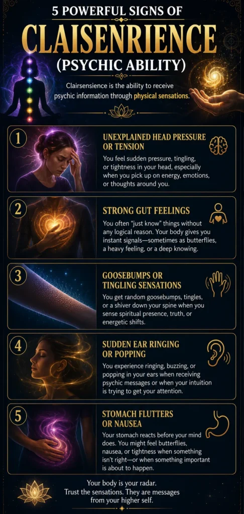5 unique sign of claisentince psychic ability