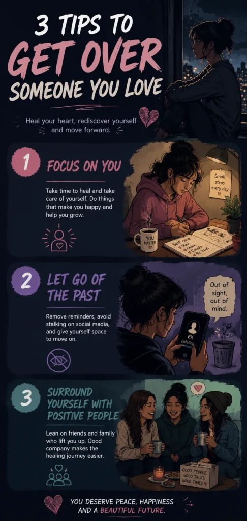 how to get over someone you love deeply