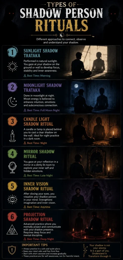 Shadow Person Ritual: Complete Guide to 4 Powerful Shadow Trataka Meditation, Benefits & Safety 3 types of shadow person