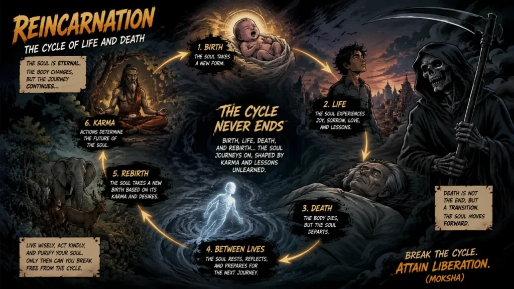 The Science and Philosophy of Reincarnation in hinduism