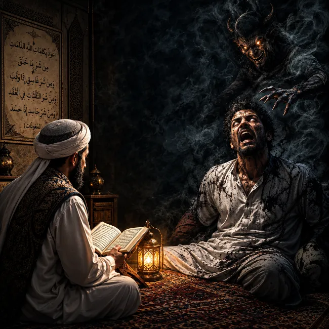dua against jinn and khabees