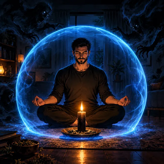 candle ritual to cleanse a space