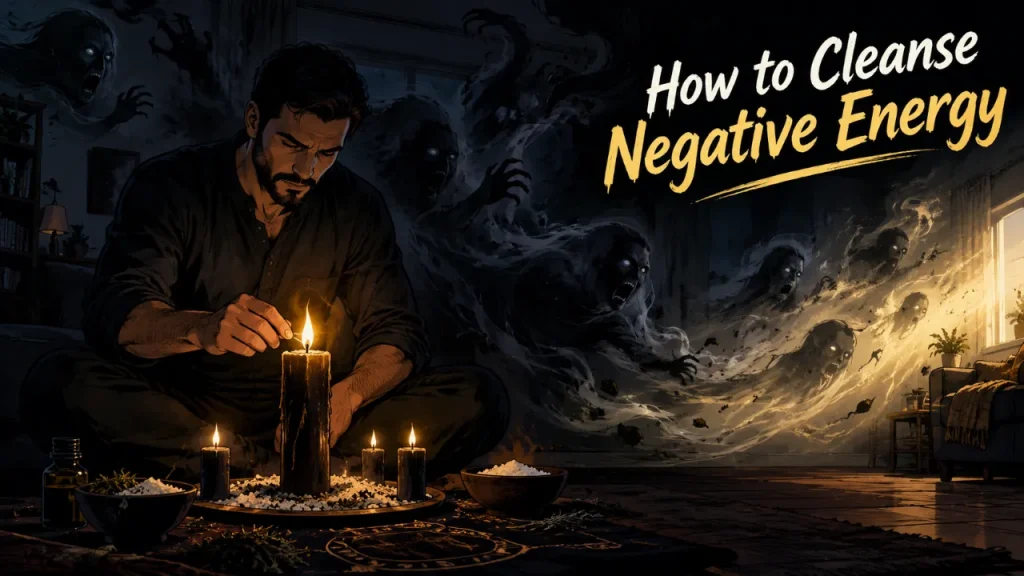 how to cleanse negative energy