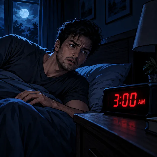 waking up exactly ay 3 am